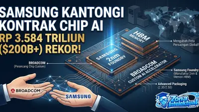 Samsung Kantongi Kontrak Chip AI Raksasa dari Broadcom: Apa Pentingnya Buat Kamu?