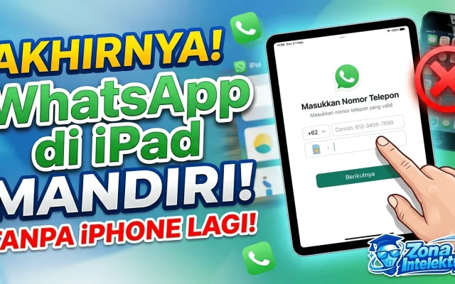 whatsapp di ipad tanpa iphone