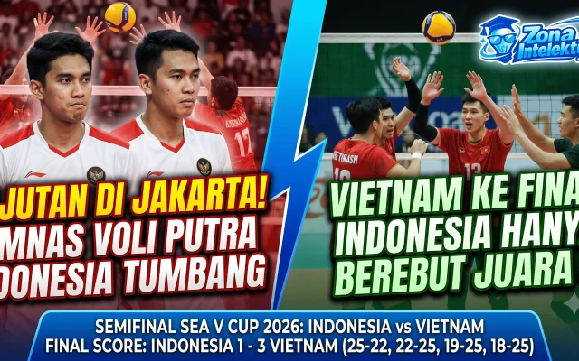 Hasil Voli Putra Indonesia Vietnam SEA V Cup 2026
