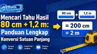 Mencari Tahu Hasil 80 cm + 1,2 m: Panduan Lengkap Konversi Satuan Panjang