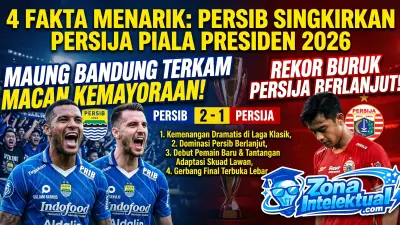 4 Fakta Menarik Setelah Persib Singkirkan Persija di Piala Presiden 2026