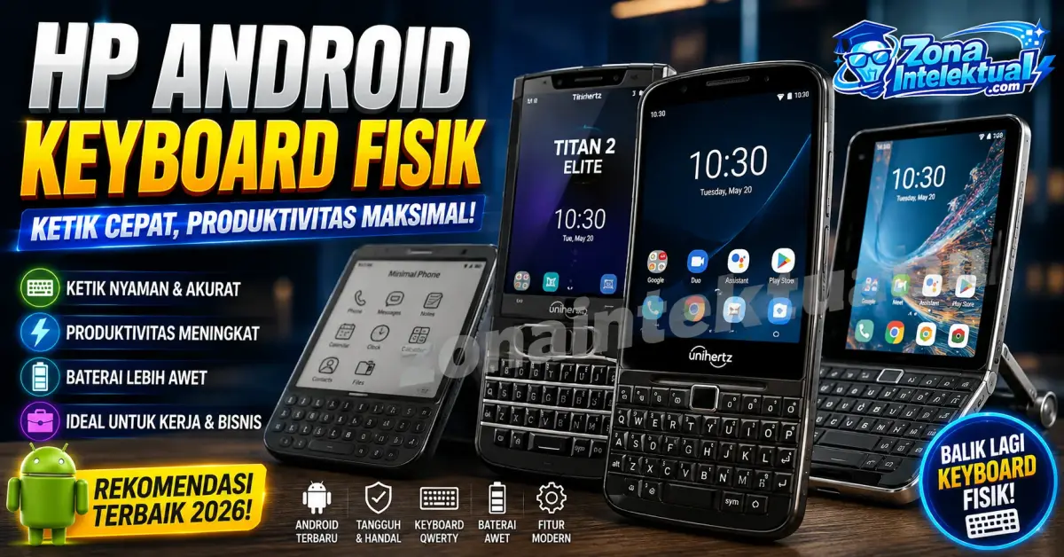 HP Android Keyboard Fisik: Pilihan Modern untuk Produktivitas Maksimal di 2026