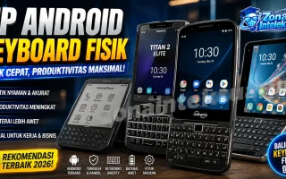 HP Android keyboard fisik