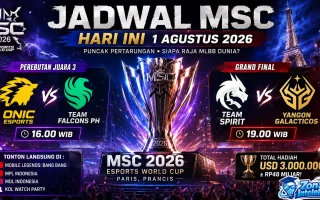jadwal msc hari ini