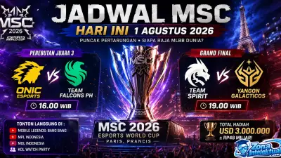 Jadwal MSC Hari Ini: Puncak Pertarungan Grand Final Mobile Legends Mid Season Cup 2026!