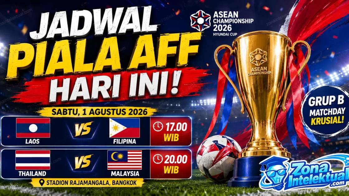 Jadwal Piala AFF Hari Ini