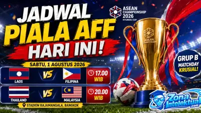 Jadwal Piala AFF Hari Ini, 1 Agustus 2026: Panasnya Persaingan Grup B ASEAN Championship!
