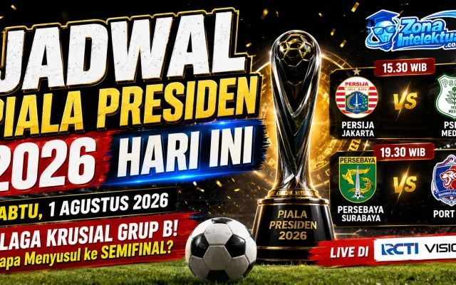 Jadwal Piala Presiden 2026 Hari Ini