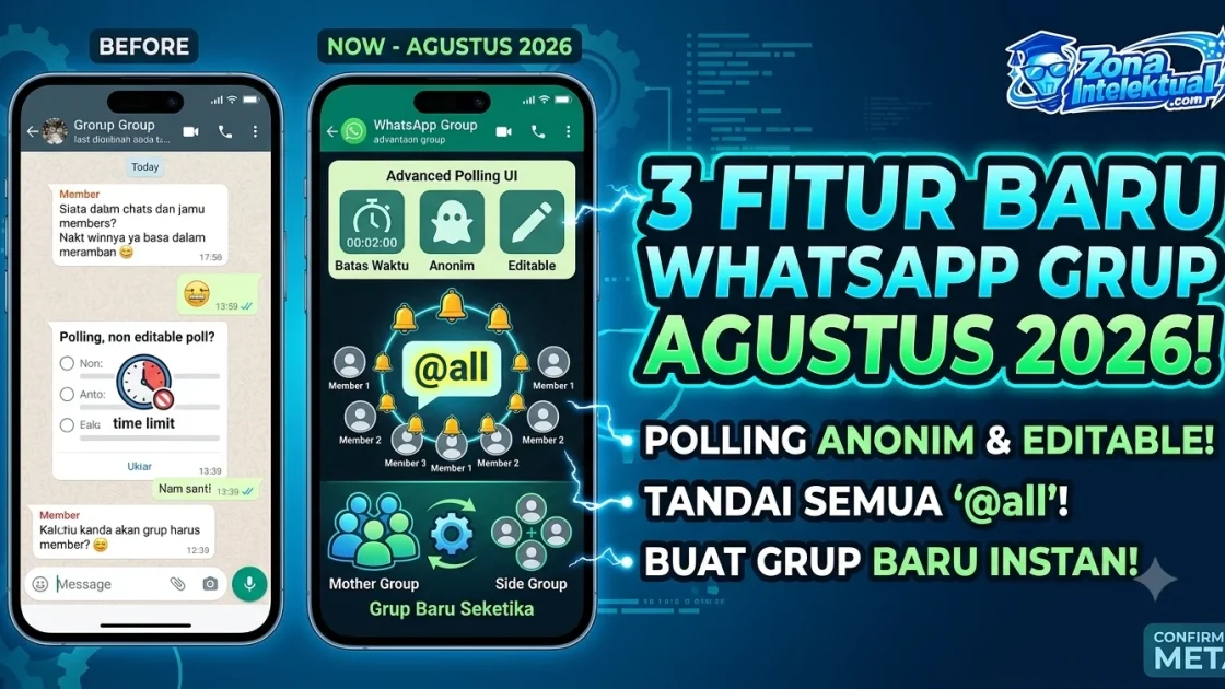 Fitur WhatsApp Grup Terbaru 2026