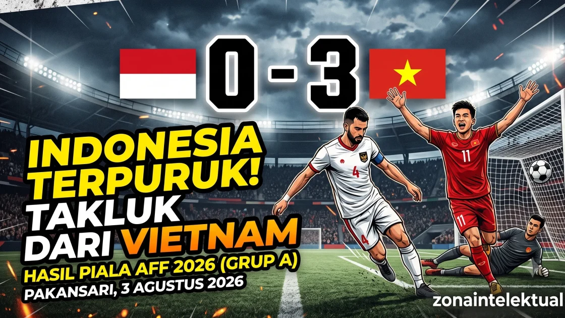 Hasil Indonesia vs Vietnam Piala AFF 2026