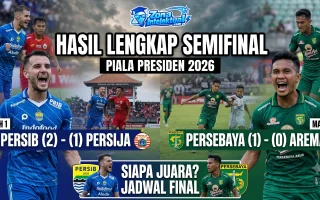 Hasil Semifinal Piala Presiden 2026