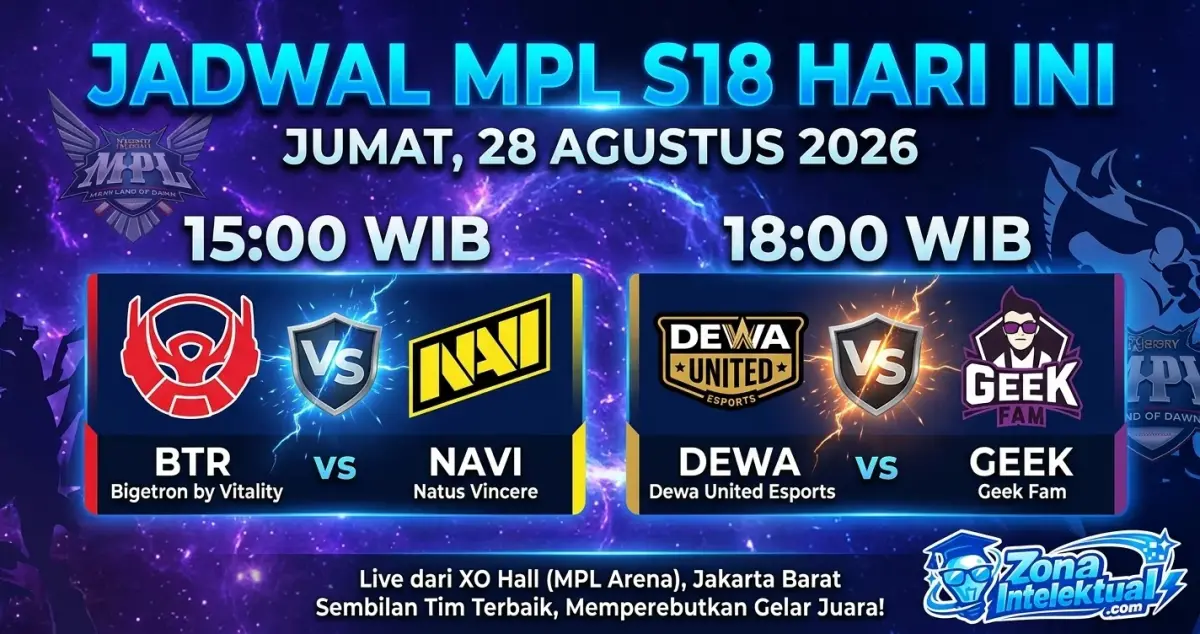 Jadwal MPL S18 Hari Ini: Semua yang Perlu Kamu Tahu!