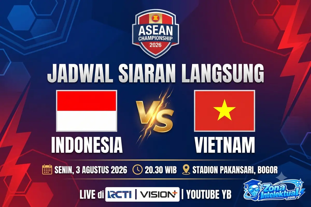 Jadwal Siaran Langsung Timnas Indonesia vs Vietnam di Piala AFF 2026: Kapan dan di Mana Kamu Bisa Nonton?
