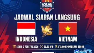 Jadwal Siaran Langsung Timnas Indonesia vs Vietnam di Piala AFF 2026: Kapan dan di Mana Kamu Bisa Nonton?