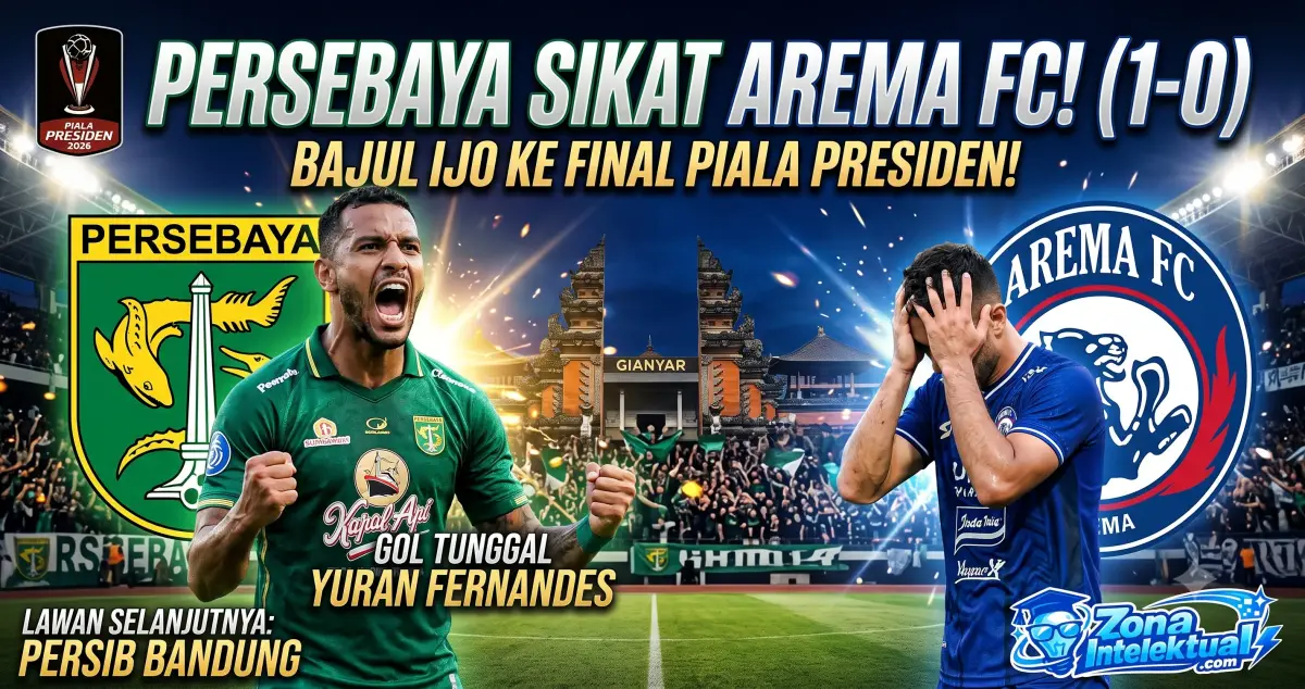 Sikat Arema FC, Persebaya Siap Tantang Persib di Final Piala Presiden 2026