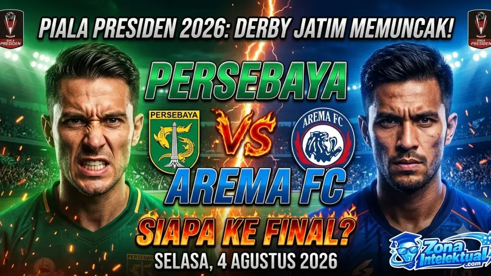 Persebaya vs Arema di Semifinal Piala Presiden 2026: Derby Jatim Panas Siap Tersaji!
