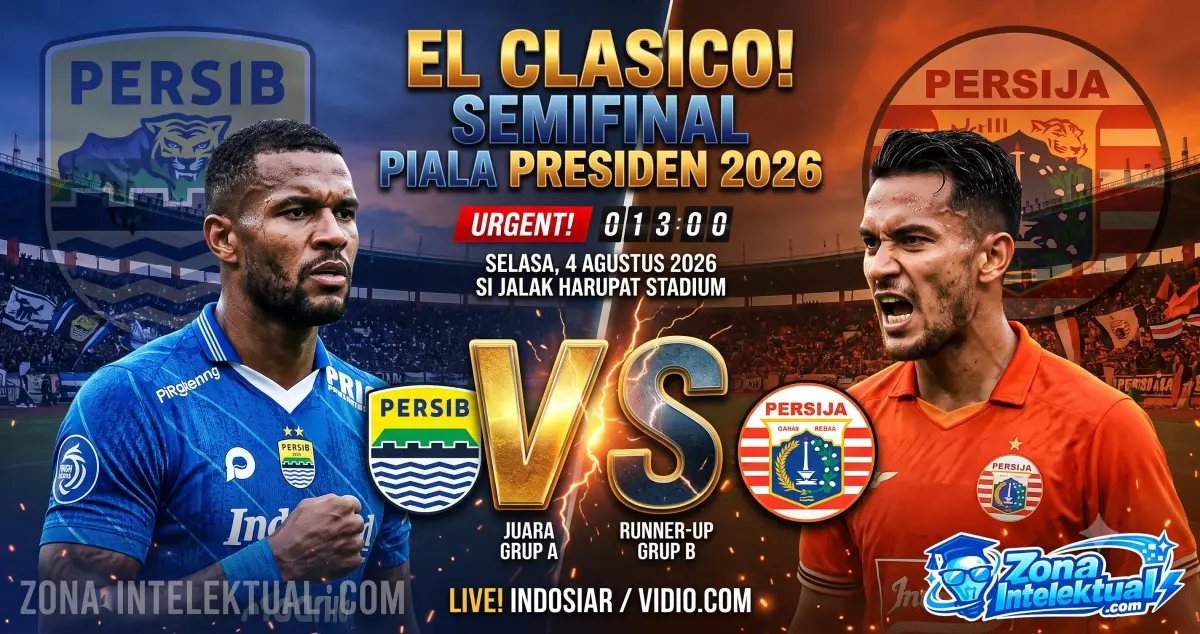 Persib vs Persija di Semifinal Piala Presiden 2026: El Clasico Penentu!