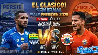 Persib vs Persija di Semifinal Piala Presiden 2026: El Clasico Penentu!
