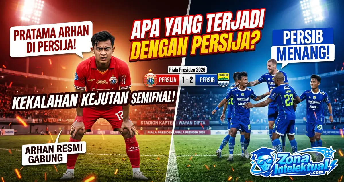 Persija Tumbang Lawan Persib di Semifinal Piala Presiden 2026: Apa Kata Pratama Arhan?