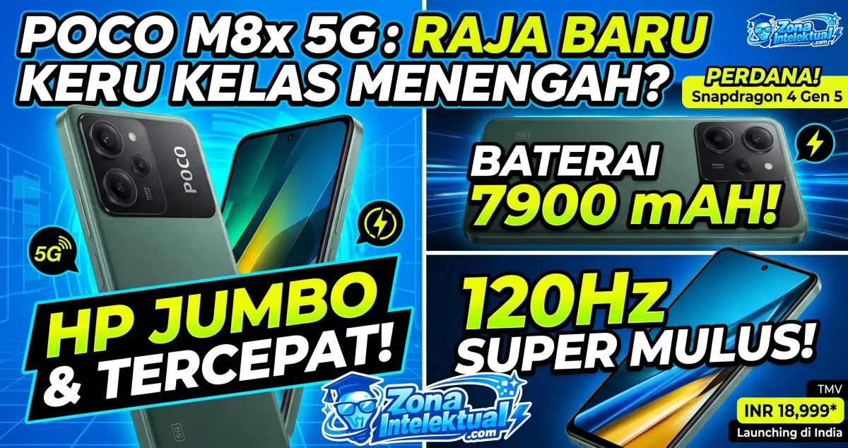 Poco M8x 5G Resmi Meluncur: Apa Saja Fitur Unggulannya?