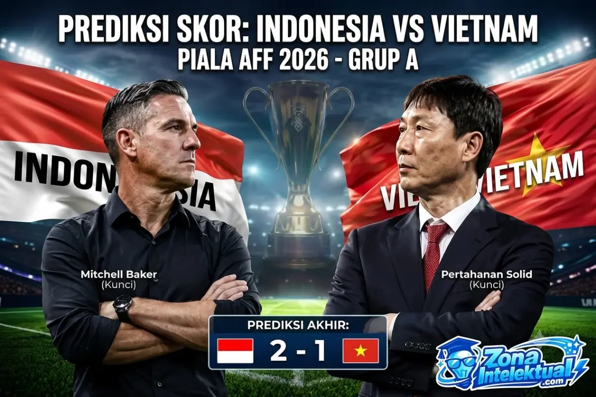 Prediksi Skor Indonesia vs Vietnam Piala AFF 2026: Ujian Berat Garuda di Kandang Sendiri