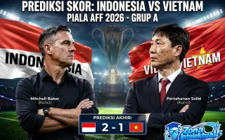 Prediksi Skor Indonesia vs Vietnam Piala AFF 2026