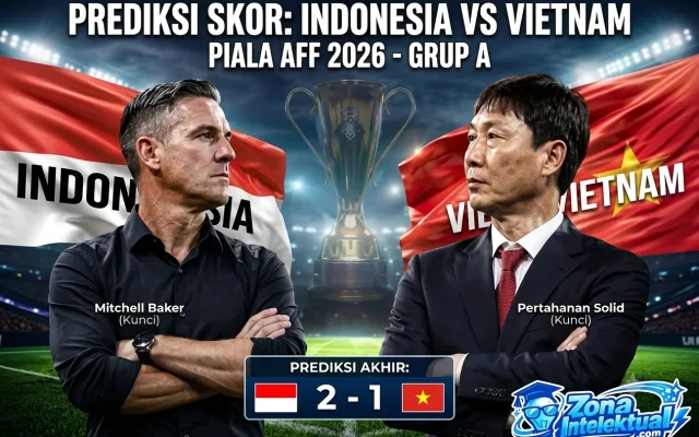 Prediksi Skor Indonesia vs Vietnam Piala AFF 2026