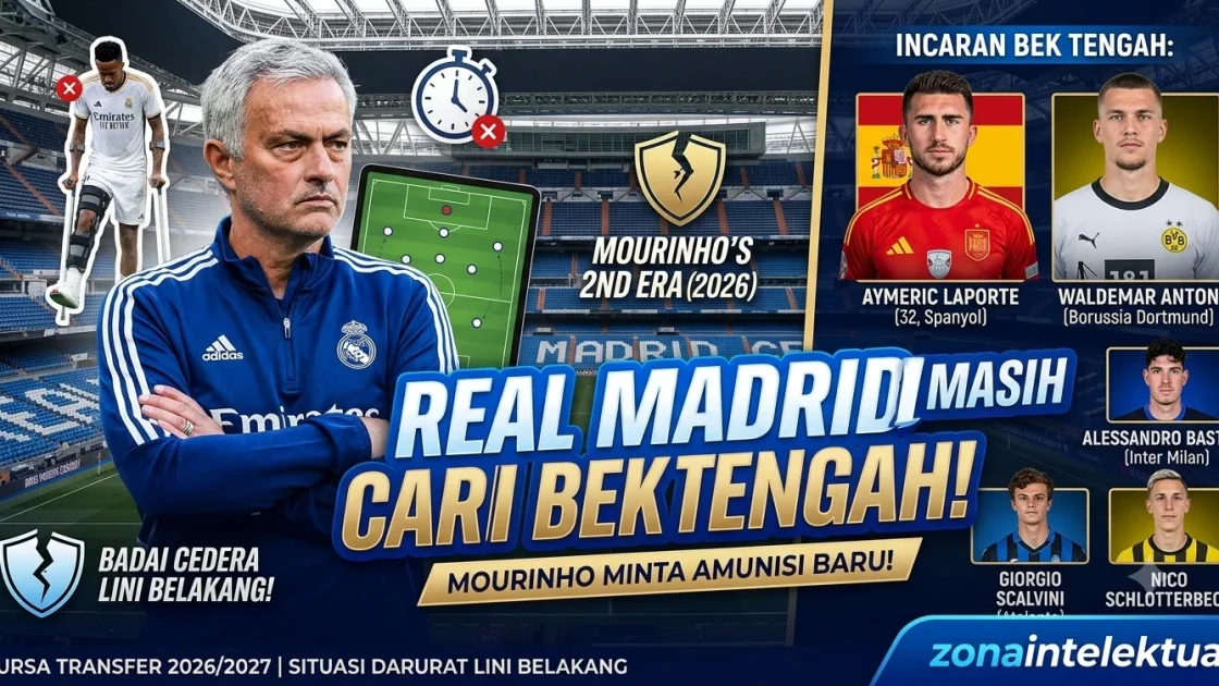 Real Madrid bek tengah incaran