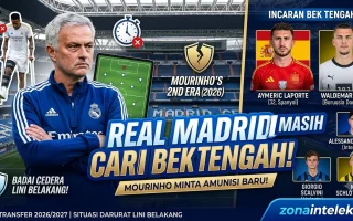 Real Madrid bek tengah incaran