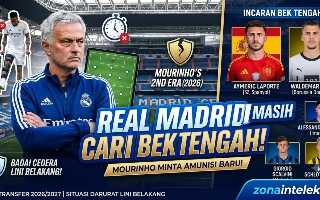 Real Madrid bek tengah incaran
