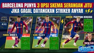 Barcelona Punya 3 Opsi Skema Serangan Jitu Jika Gagal Datangkan Striker Anyar