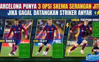 skema serangan Barcelona tanpa striker anyar