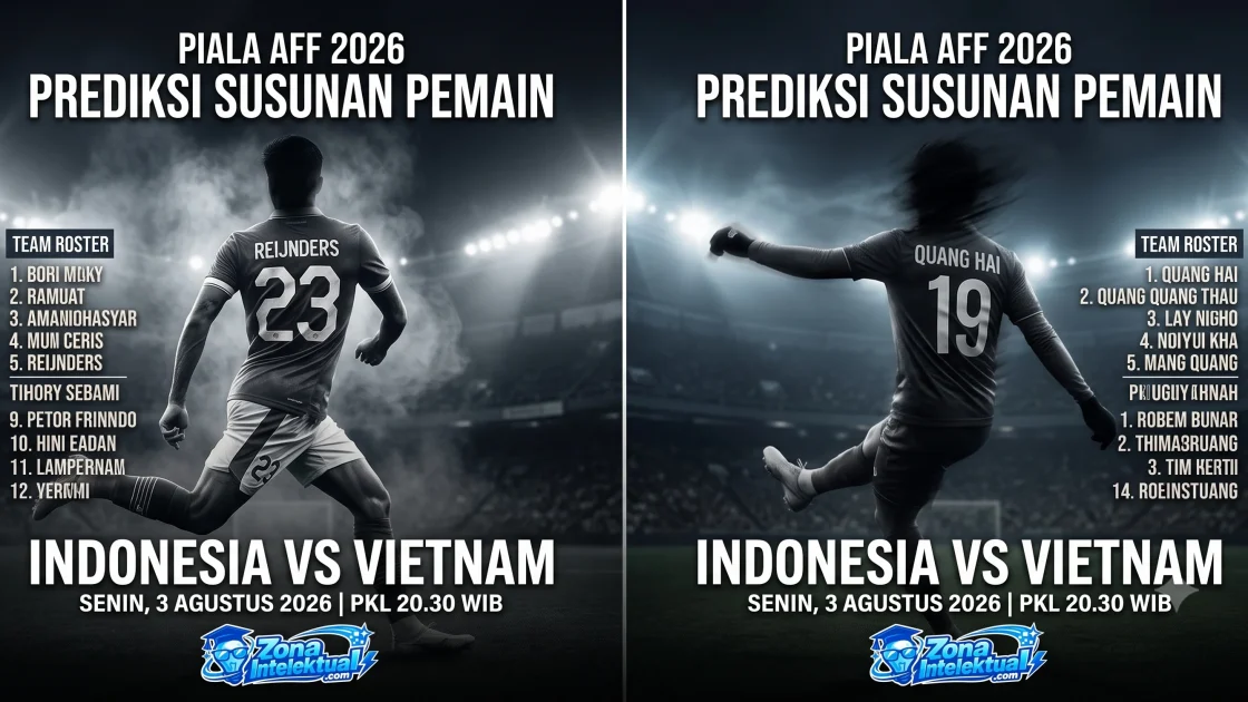 Susunan Pemain Indonesia vs Vietnam Piala AFF 2026