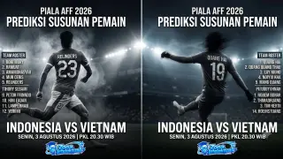 Susunan Pemain Indonesia vs Vietnam Piala AFF 2026: Siapa yang Turun di Laga Krusial Malam Ini?