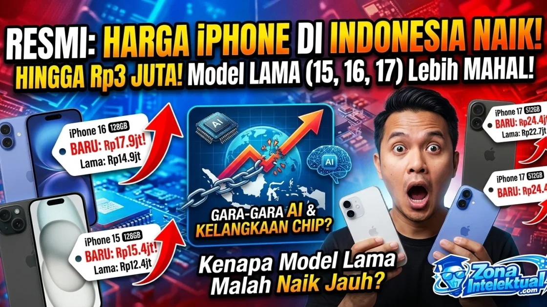 harga iPhone naik Indonesia