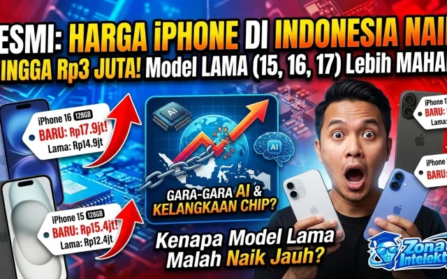 harga iPhone naik Indonesia