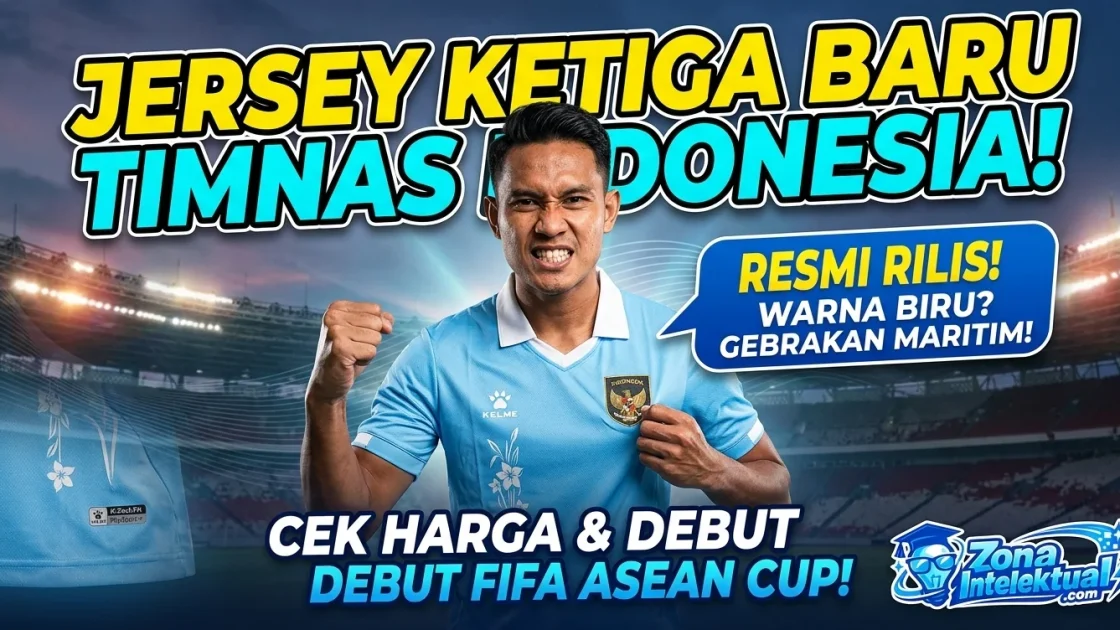 Jersey Ketiga Timnas Indonesia Biru
