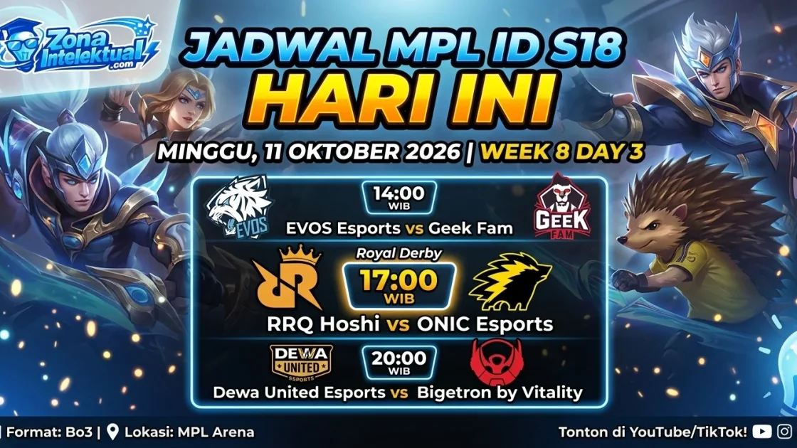 jadwal mpl s18 hari ini