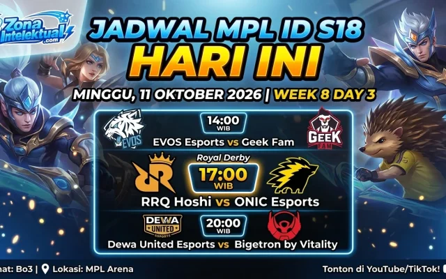 jadwal mpl s18 hari ini