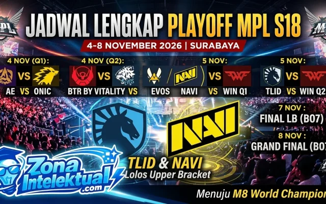 Jadwal Playoff MPL S18