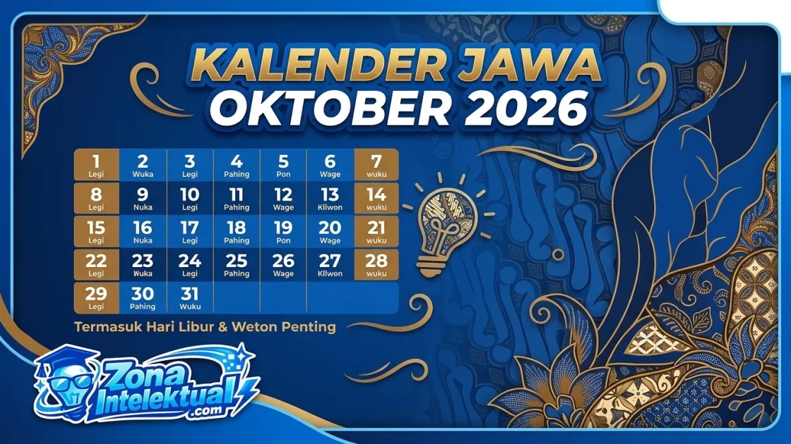 Kalender Jawa Oktober 2026